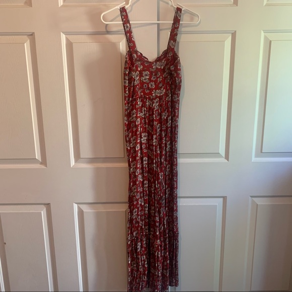 American Eagle floral flare leg jumpsuit, 00 / XS - Picture 5 of 9